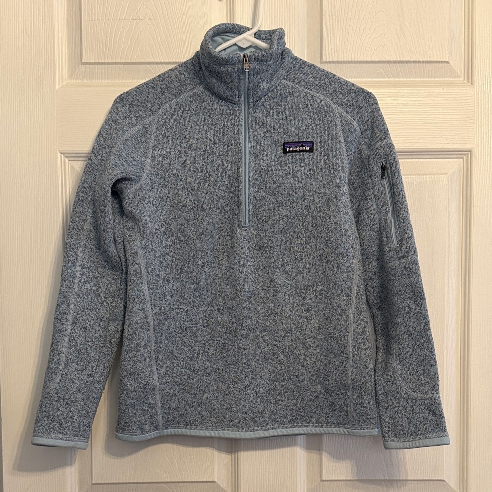 Patagonia Better Sweater-Blue Fleece Pullover-Small